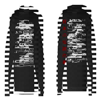 Vintage Skyline Automotive Jdm Legend Tuning Car Long Sleeve T-Shirt | Seseable CA