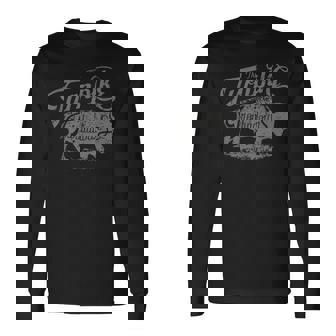 Vintage Turnpike Distressed Country Music Long Sleeve T-Shirt - Monsterry