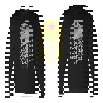 Vintageoviet Ussr Cool Espacio Retro Atrapado Cccp -Adultos Negro Talla Camiseta de manga larga - Regaloses