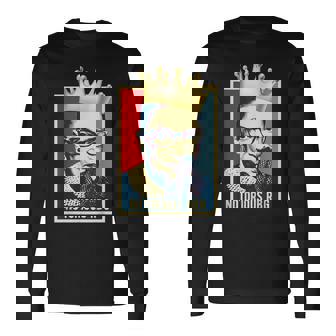 Vintages Notorisches Rbg Gericht Ruth Bader Ginsburg Langarmshirts - Seseable