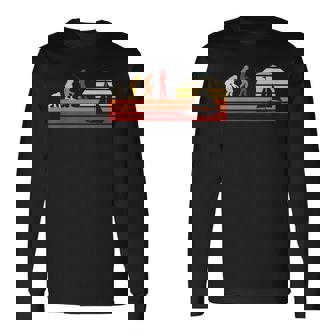 Voile Bateau Matelot Retro -Intage Navigation T-shirt à manches longues - Cadeauxyz