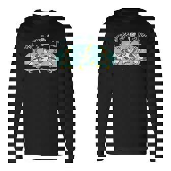 Volleyball Seagull Mine Beach Volleyball Player Long Sleeve T-Shirt | Mazezy