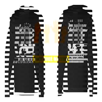 Votezotreoix Compte Pour L'élection 2025 T-shirt à manches longues - Cadeauxyz