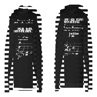 Wer Das Nicht Lesen Kann Ist Ein Affe Lustiges Musik Langarmshirts - Seseable