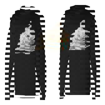 West Highland Terrier Books 犬種 ウェスティ 長袖Tシャツ - Kawaiitshirt