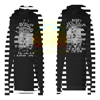 You're Weird I'll Keep You Raccoon Opossum Couple Long Sleeve T-Shirt - Monsterry