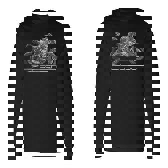 Z650 オートバイ 裸 バイク スピードバイカー 長袖Tシャツ - Kawaiitshirt