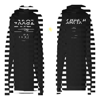 Zaragoza Españaacaciones A Zaragozaiaje Familiar España Camiseta de manga larga - Regaloses