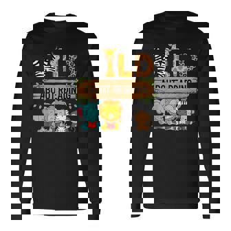 Zoo Animals Wild About Reading Books Reader Lover Librarian Long Sleeve T-Shirt - Thegiftio