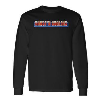 Zx Spectrum Ghost Goblins Ghouls Ghosts 8-Bit Arcade Long Sleeve T-Shirt - Thegiftio UK