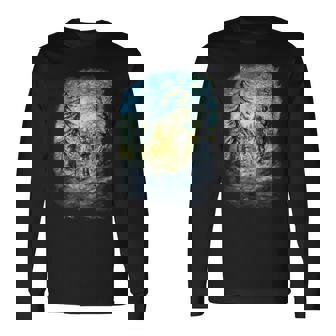 【公式】『オクトパストラベラー0』キービジュアルイラスト 長袖Tシャツ - Kawaiitshirt