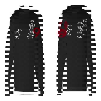 うさぎ星人 ユウサミイ背番号９ 長袖Tシャツ - Kawaiitshirt