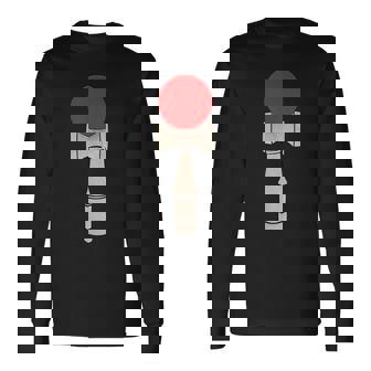 けん玉 日本製ボールとカップシャツ 長袖Tシャツ - Kawaiitshirt