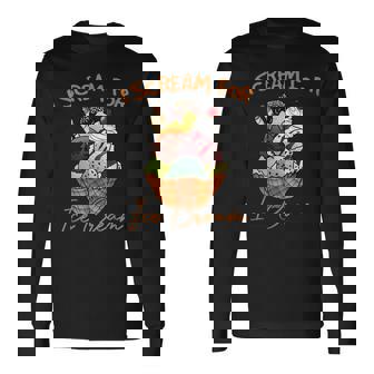 アイ・スクリーム・フォー・アイスクリーム 長袖Tシャツ - Kawaiitshirt