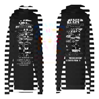 アメリカハッピー250 7月4日 独立記念日 長袖tシャツ 長袖Tシャツ - Kawaiitshirt