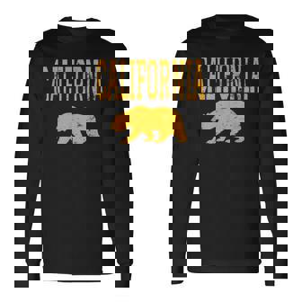 アンティーク調カリフォルニアゴールデンベア。 長袖Tシャツ - Kawaiitshirt