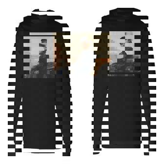 イヴァン・クラムスコイ作「見知らぬ女の肖像」 長袖Tシャツ - Kawaiitshirt