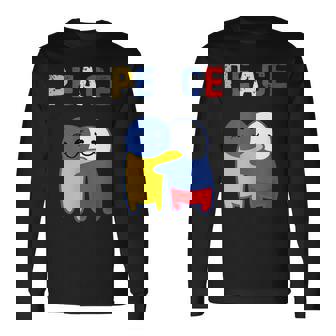 ウクライナロシア平和ウクライナノーウォー。 長袖Tシャツ - Kawaiitshirt