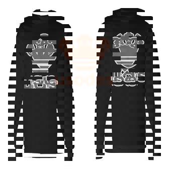 ウソデス Usodes かわうそです。《ブラウン 茶》コツメカワウソ かわいい ブランド パロディ 面白い 長袖Tシャツ - Kawaiitshirt