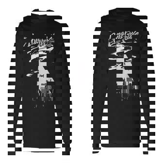 エイリアン誘拐 Ufo Humans Are Terrible 長袖Tシャツ - Kawaiitshirt