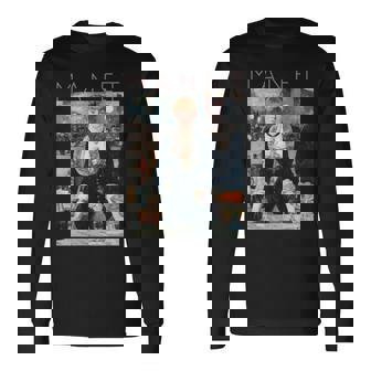 エドゥアール・マネ フォリー・ベルジェールのバー 長袖tシャツ 長袖Tシャツ - Kawaiitshirt