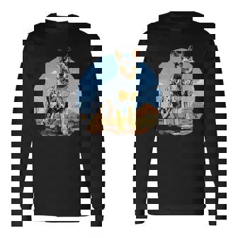 オーストラリアンキャトルドッグ ママドッグ オーストラリアンキャトルドッグ 長袖Tシャツ - Kawaiitshirt