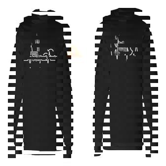 カエルのハートビート 長袖tシャツ 長袖Tシャツ - Kawaiitshirt