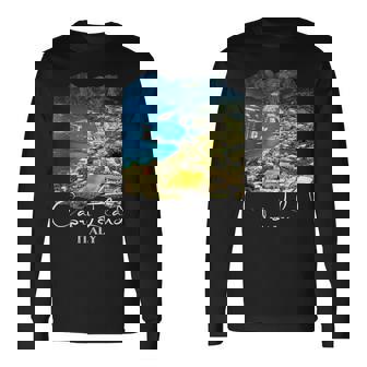 カプリ島 カプリお土産 カプリ島 長袖Tシャツ - Kawaiitshirt