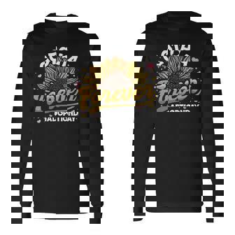 ガッチャ・フォーエバー採用のお知らせ ガッチャ・デー ひまわり 長袖tシャツ 長袖Tシャツ - Kawaiitshirt