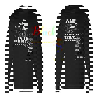 キッズ アイ・アム・ブラック・ヒストリー・シャツキッズガールズブラック・ヒストリー・マンス用 長袖Tシャツ - Kawaiitshirt