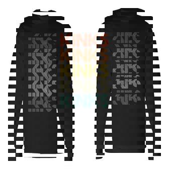 キンクス ヴィンテージ レトロ 長袖tシャツ 長袖Tシャツ - Kawaiitshirt