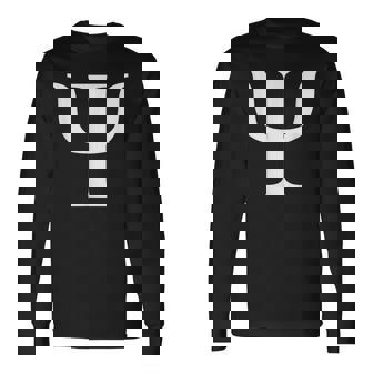 ギリシャ文字 Psi 長袖Tシャツ - Kawaiitshirt