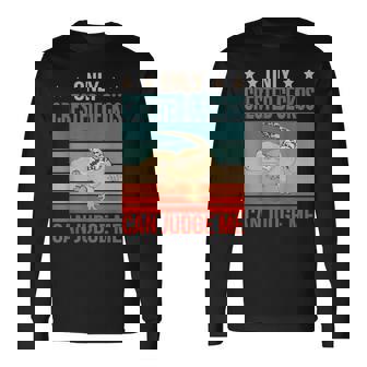 クレステッド・ゲッコーは私を判断できる 爬虫類 クレステッド・ゲッコー 長袖Tシャツ - Kawaiitshirt