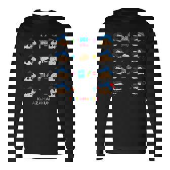 クレヨンしんちゃん 〇＋〇＝？ 風間くんver 長袖Tシャツ - Kawaiitshirt