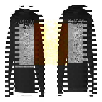 グスタフ・クリムト アデル・ブロッホ・バウアーの肖像 アーティスト向け 長袖Tシャツ - Kawaiitshirt