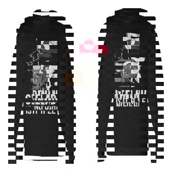 グリーンランド 非売品 グリーンランド 国旗 動物 グリーンランダー 長袖Tシャツ - Kawaiitshirt