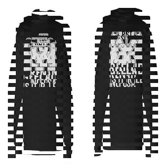 グリーンランドは非売品 シロクマ グリーンランド デンマーク 長袖Tシャツ - Kawaiitshirt