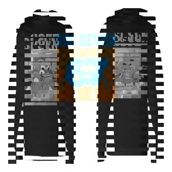 シックスセブン新人ブレインロット2026キッズボーイズキャッチフレーズ67 長袖Tシャツ - Kawaiitshirt