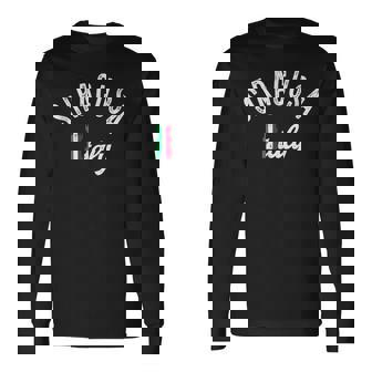 シラクサ シチリア バケーション お土産 レトロ シラクサ 長袖Tシャツ - Kawaiitshirt