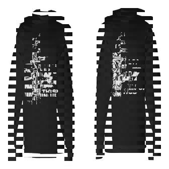 ジャズ・サックス レッツ・ジャズ・シング・アップlet's Jazz Thing Up 長袖tシャツ 長袖Tシャツ - Kawaiitshirt