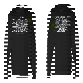 ジャマイカ 陸上競技 ジャマイカ スポーツ ジャマイカ アスリート 長袖Tシャツ - Kawaiitshirt