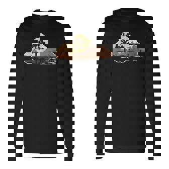 ジョシュア レトロ ボルダー ツリー ファニー ロック クライミング 長袖Tシャツ - Kawaiitshirt