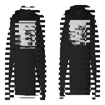 ジョージ・フォアマン ボクシング 拳 ランブル・イン・ザ・ジャングル ヘビーウェイト 長袖Tシャツ - Kawaiitshirt