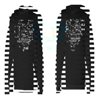 スキューバダイビング スキューバダイバーズ マスク 海 シュノーケリング タンク 酸素 長袖Tシャツ - Kawaiitshirt