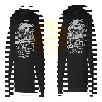 スーパーカブ C100 原付バイク ヴィンテージ ライダー レトロジャパン 長袖tシャツ 長袖Tシャツ - Kawaiitshirt