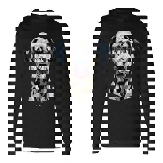 ダルメシアン 愛犬家デザイン 子犬の愛 ダルメシアン 長袖Tシャツ - Kawaiitshirt