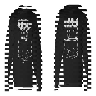 ダーツ ポケット 矢 ダーツ 長袖Tシャツ - Kawaiitshirt