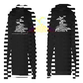 テラクレスタ 01 長袖Tシャツ - Kawaiitshirt