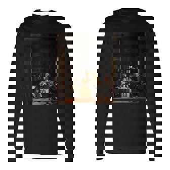 ディエゴ・ベラスケス-ラス・メニーナス 長袖Tシャツ - Kawaiitshirt