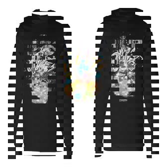 ディスコボール ディスコ ディーバ クイーン 70年代 レトロ ヴィンテージ ダンス 長袖Tシャツ - Kawaiitshirt